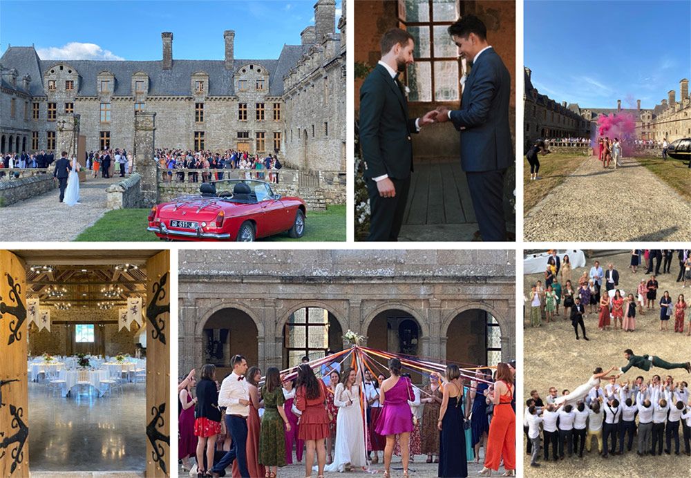 Les mariages au chateau